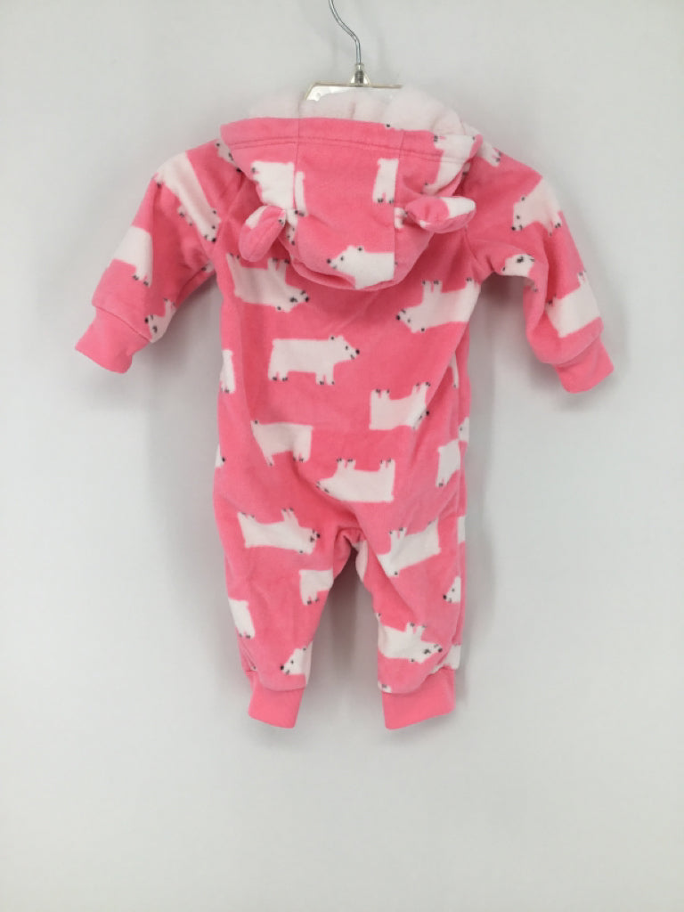 Carter's Child Size 3 Months Pink Outfit - girls