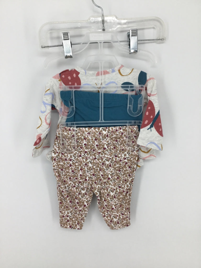 Carter's Child Size 3 Months Multi-Color Outfit - girls