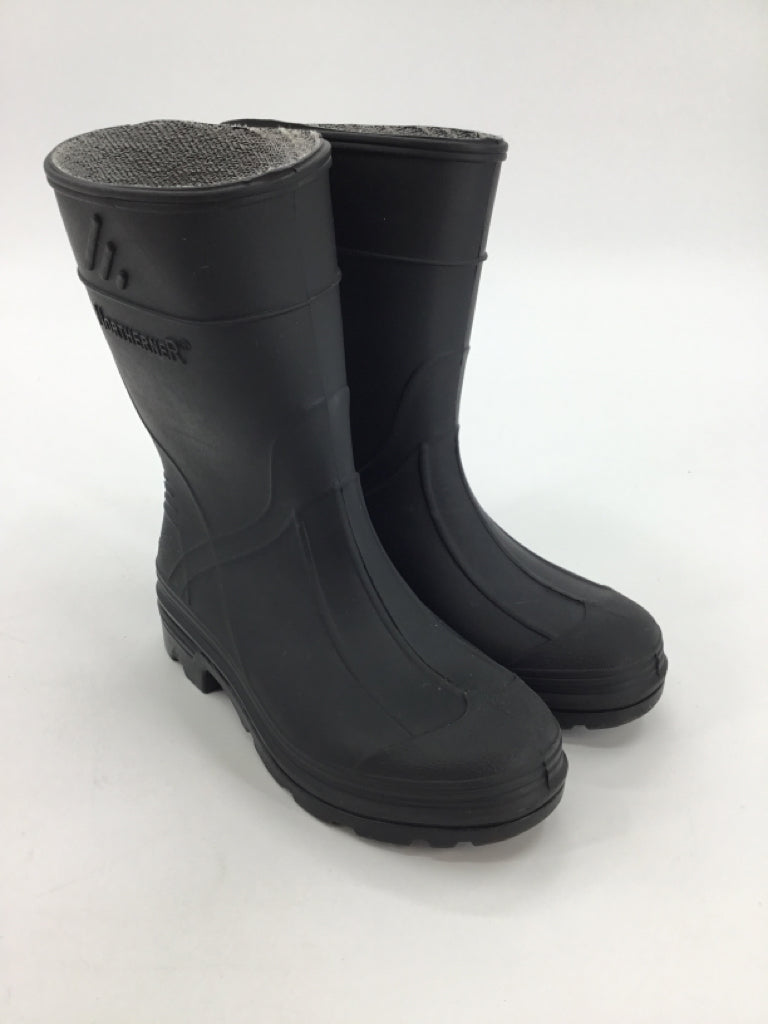 Northener Child Size 10 Black Rain/Snow Boots