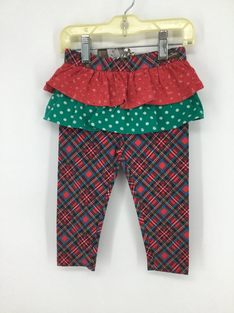 Matilda Jane Clothing Child Size 12-18 Months Red Christmas Pants