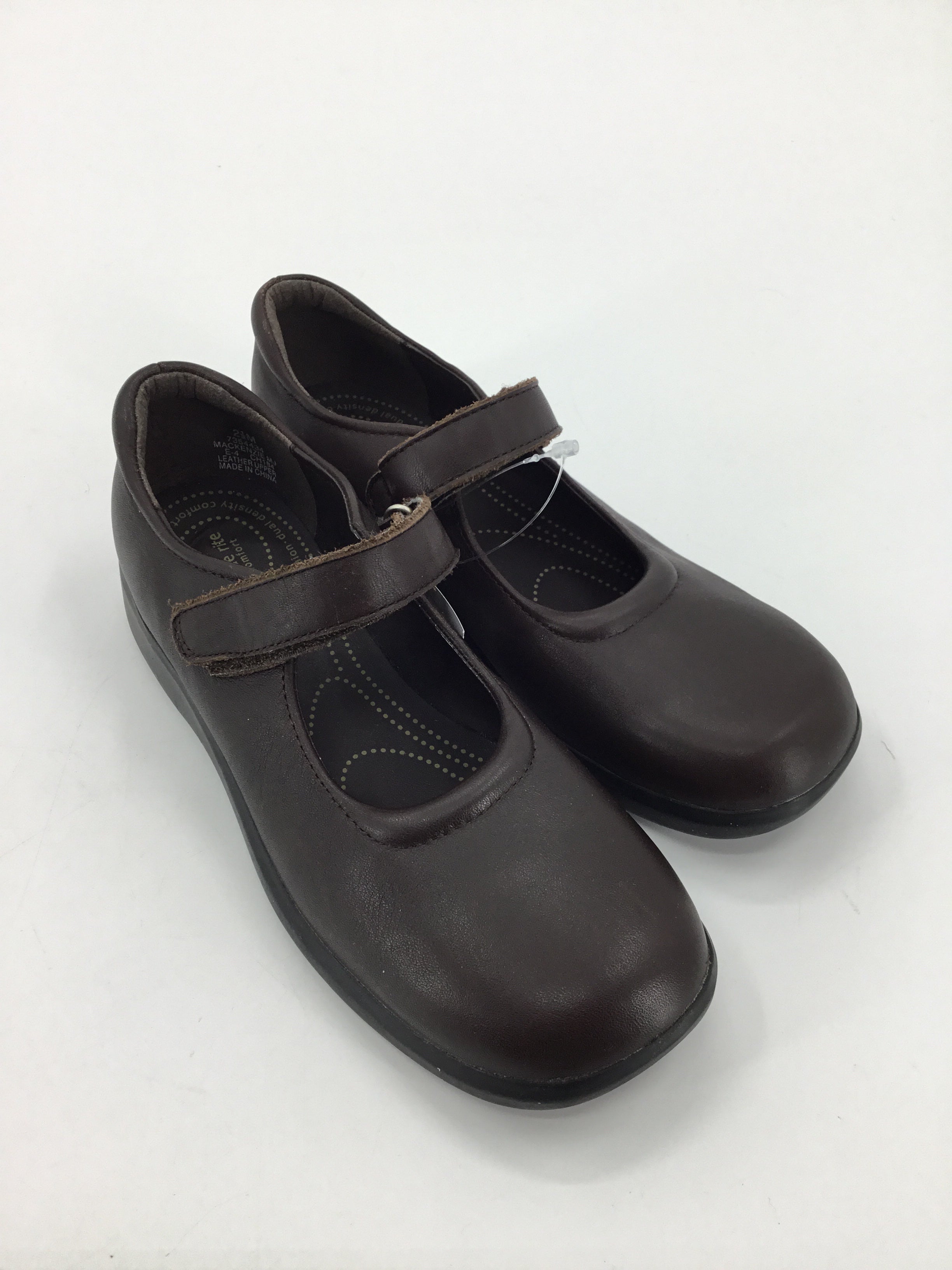 Stride Rite Child Size 2.5 Youth Brown Dress Shoes