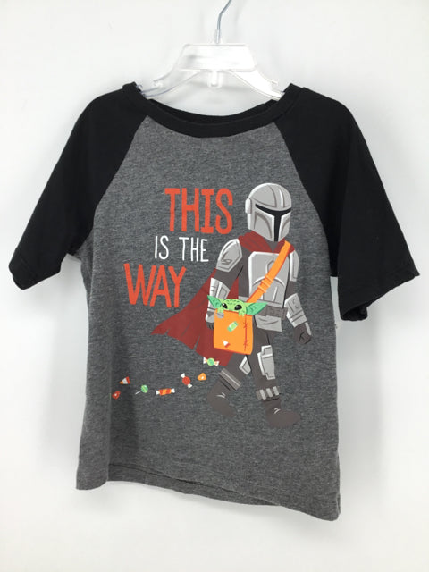 Star Wars Child Size 6 Gray Halloween T-Shirt
