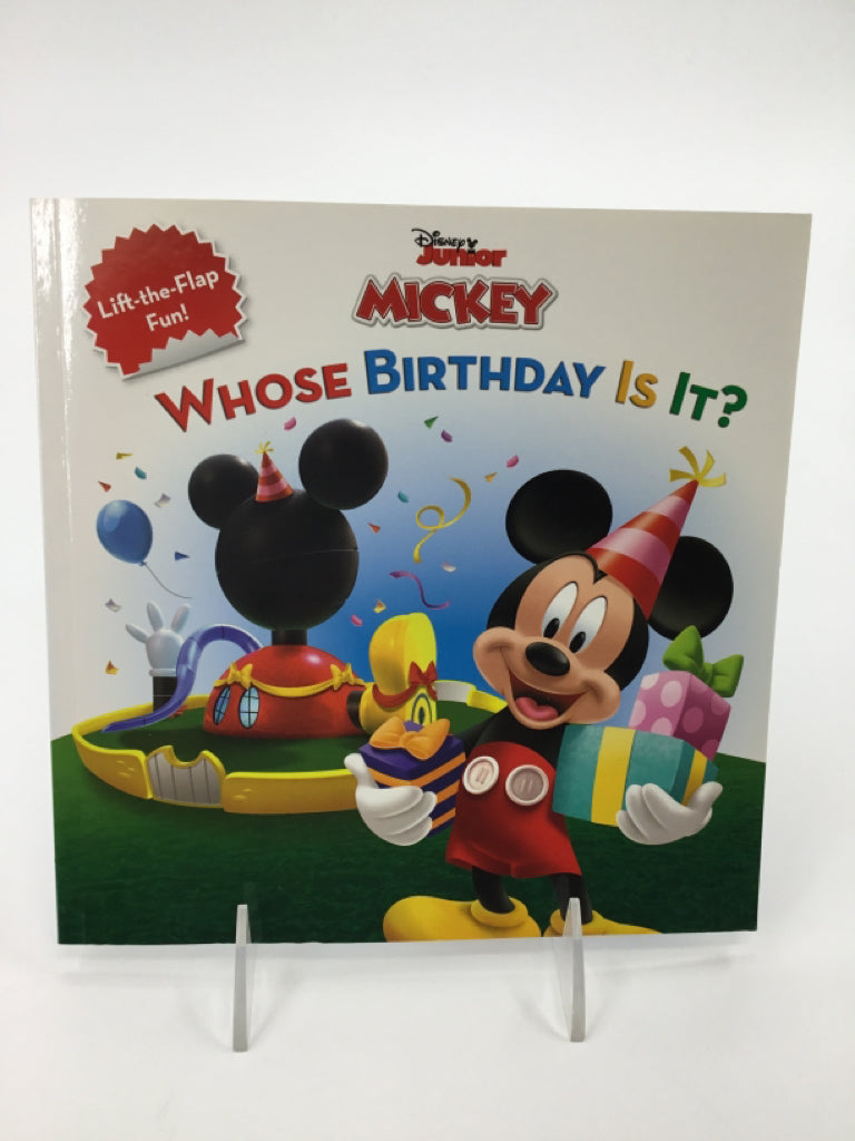 Disney Whose Birthday Is it? Paperback Book