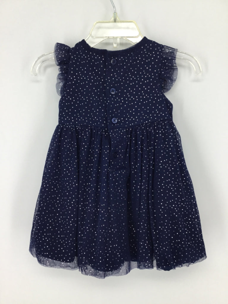 Carter's Child Size 6 Months Blue Dress - girls