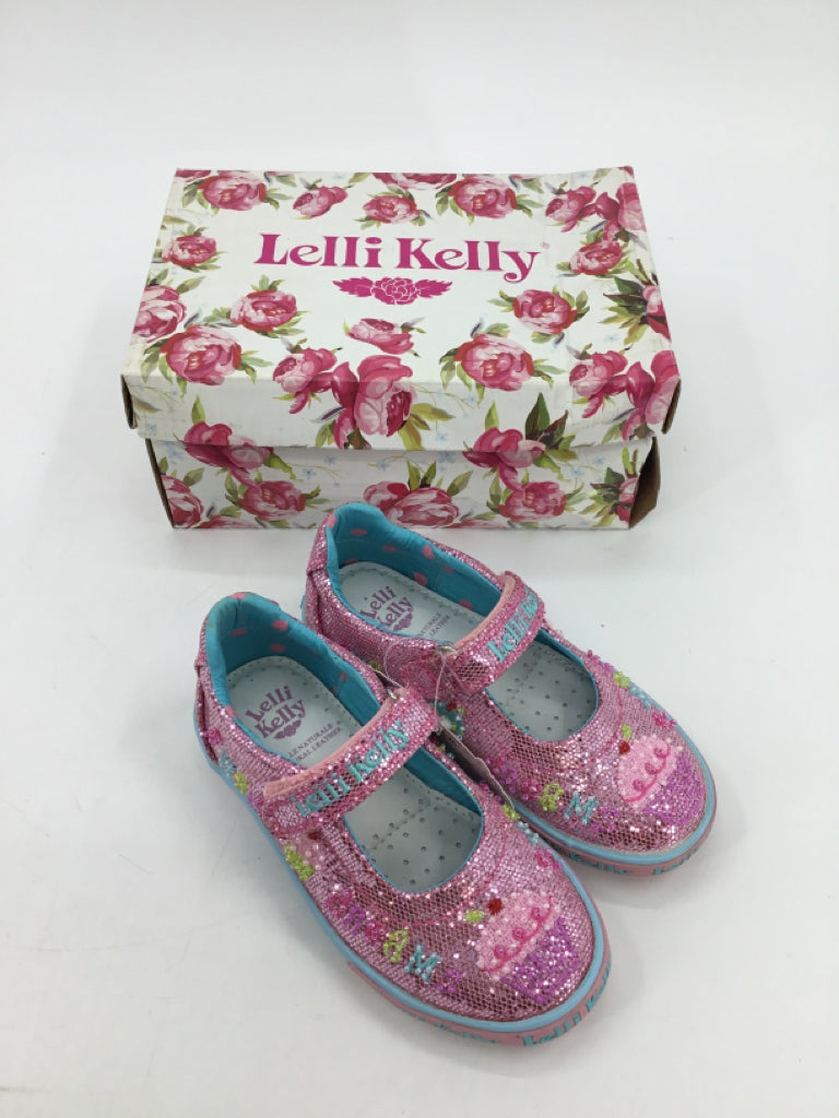 Lelli Kelly Child Size 9.5 Toddler Pink Sneakers