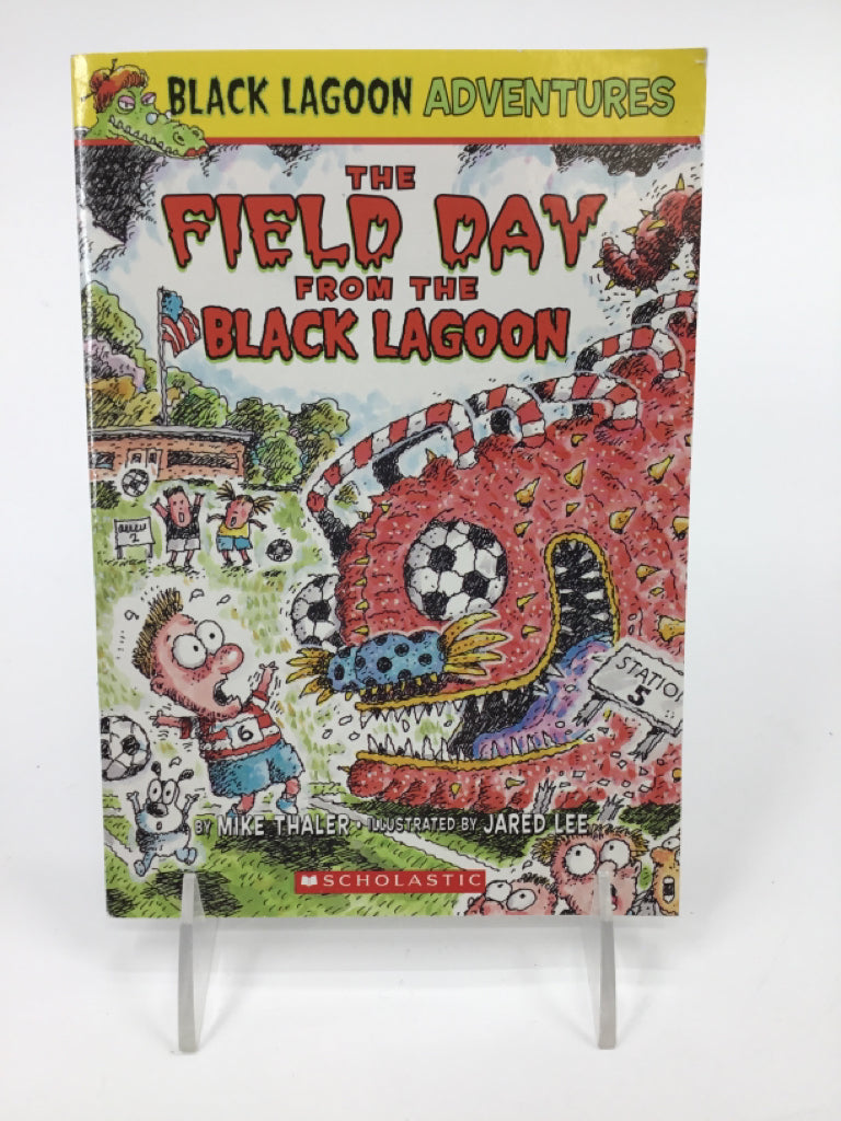 Scholastic The Field Day From the Black Lagoon Paperback Book
