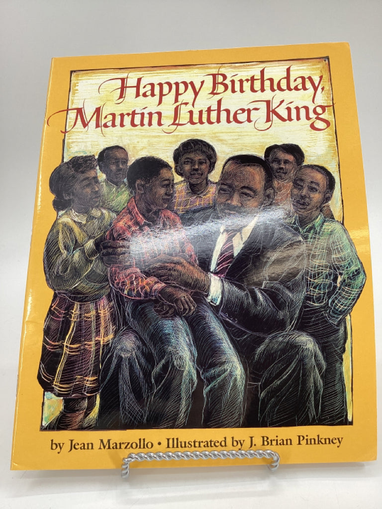 Happy Birthday Martin Luther King Paperback Book