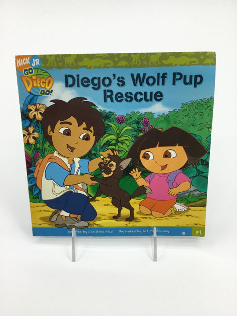 Go Diego Go Diego's Wolf Pup Rescue Paperback Book
