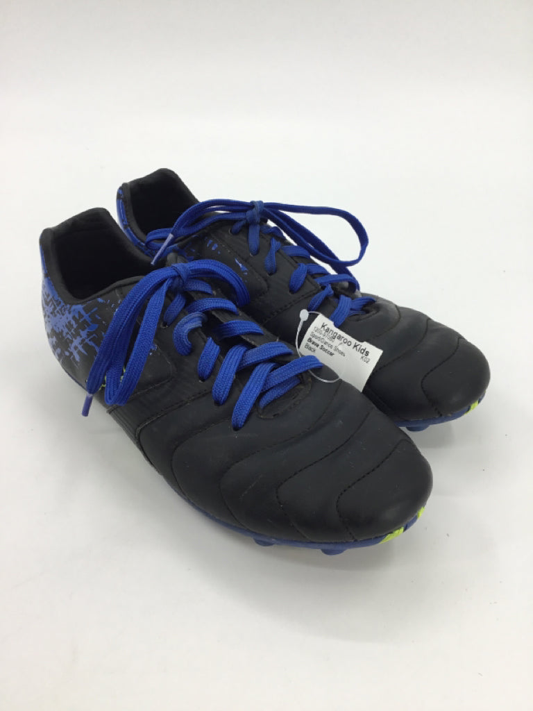 Brava Soccer Child Size 4.5 Youth Black Sport/Dance Shoes