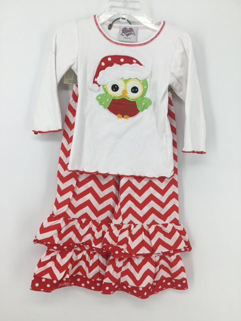 Ann Loren Child Size 2 Red Christmas Outfit