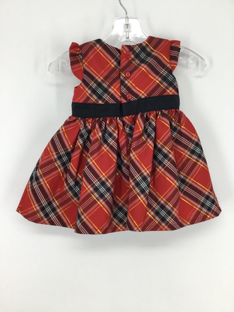 Just One You Made by Carters Child Size 3 Months Red Dress - girls
