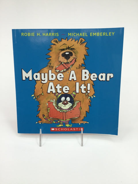 Maybe A  Bear Ate It! Paperback Book