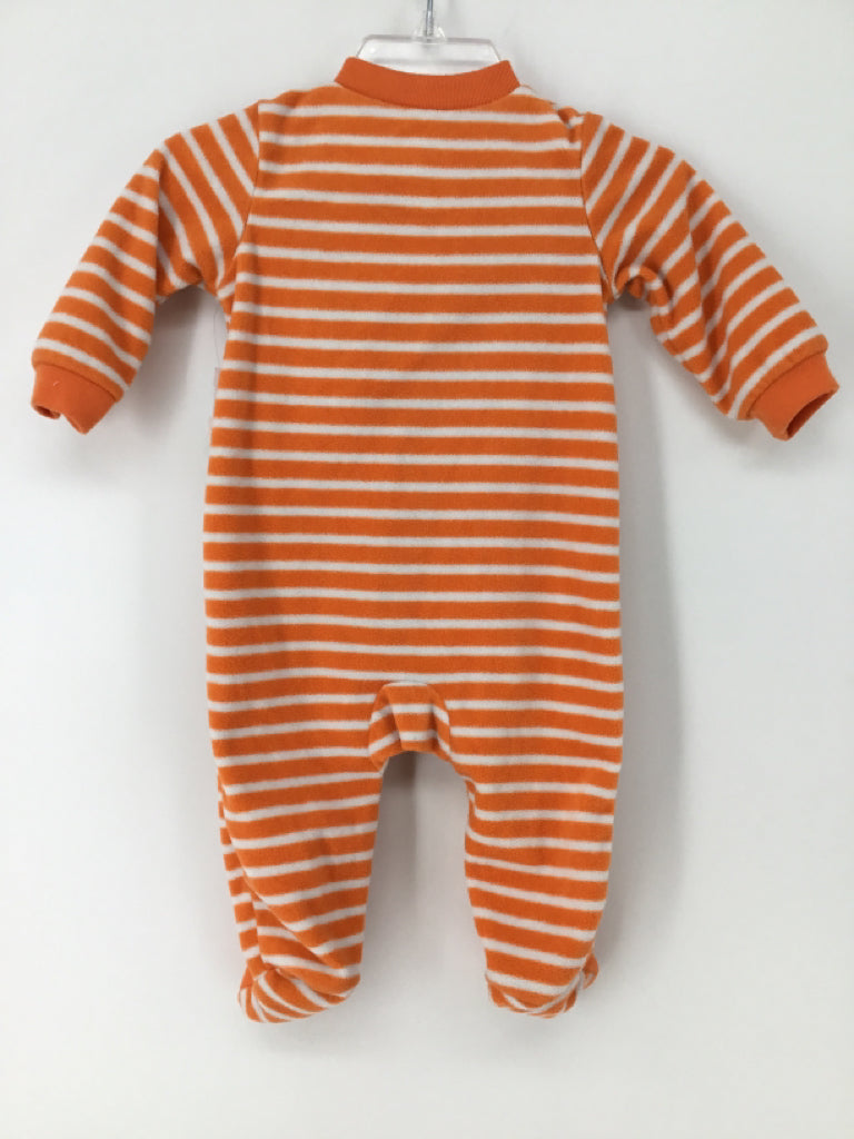 Just One You Made by Carters Child Size 3 Months Orange Halloween Sleeper