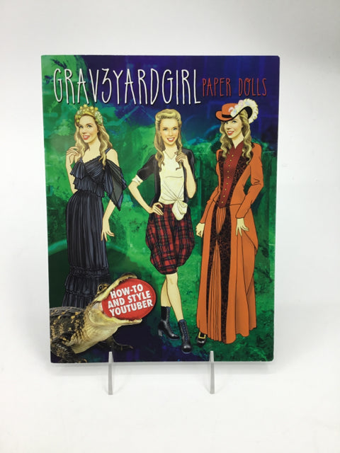Graveyard Girl Paer Dolls Activity Book