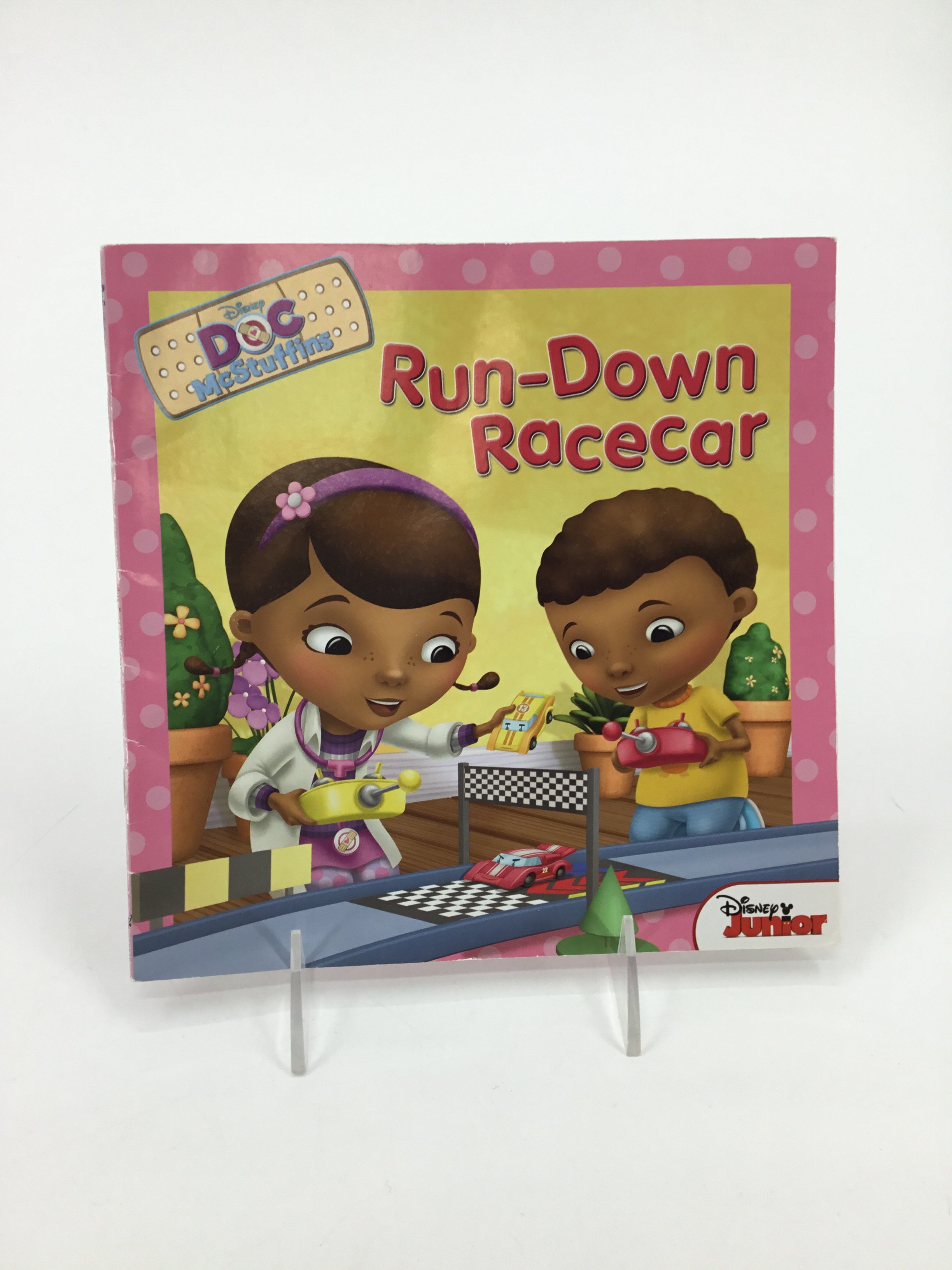 Doc McStuffins Run-Down Racecar Paperback Book