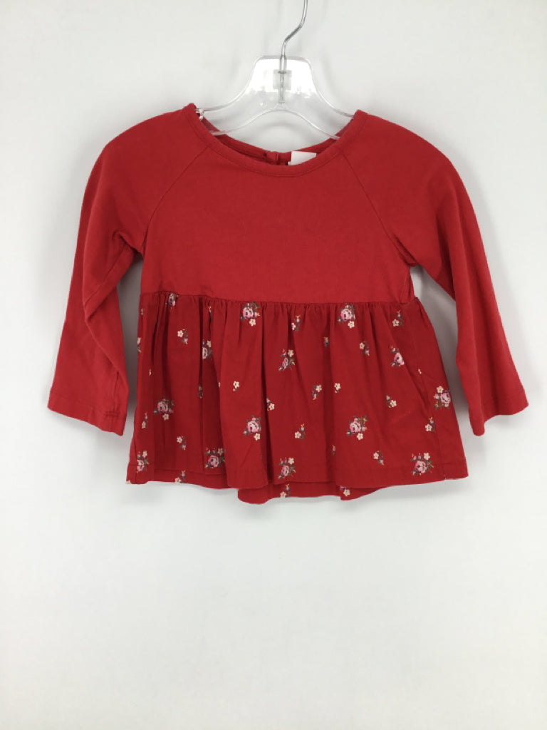 Baby Gap Child Size 2 Red Shirt - girls