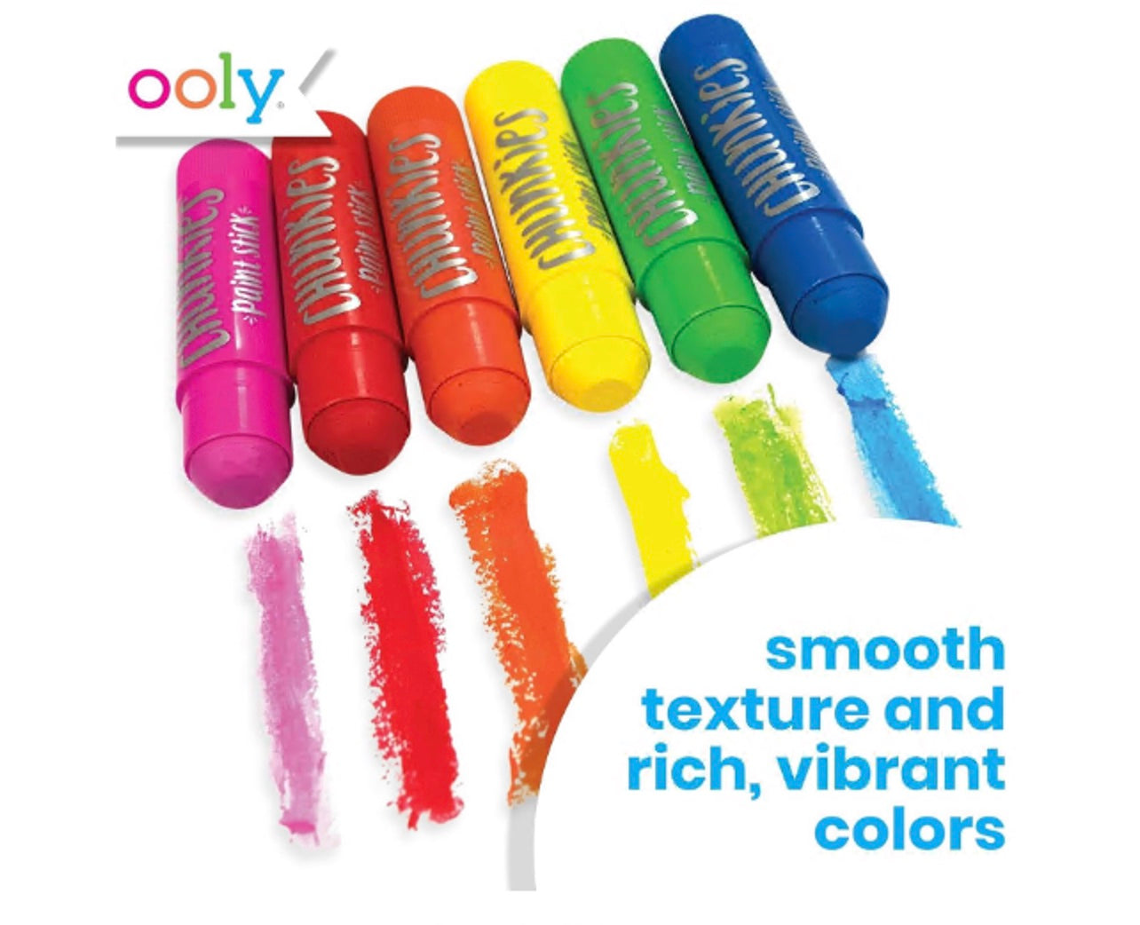 Ooly - Chunkies Paint Sticks Classic Pack (Set of 6)