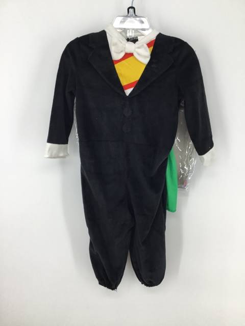 Sesame Street Child Size 2 Black Halloween The Count Costume