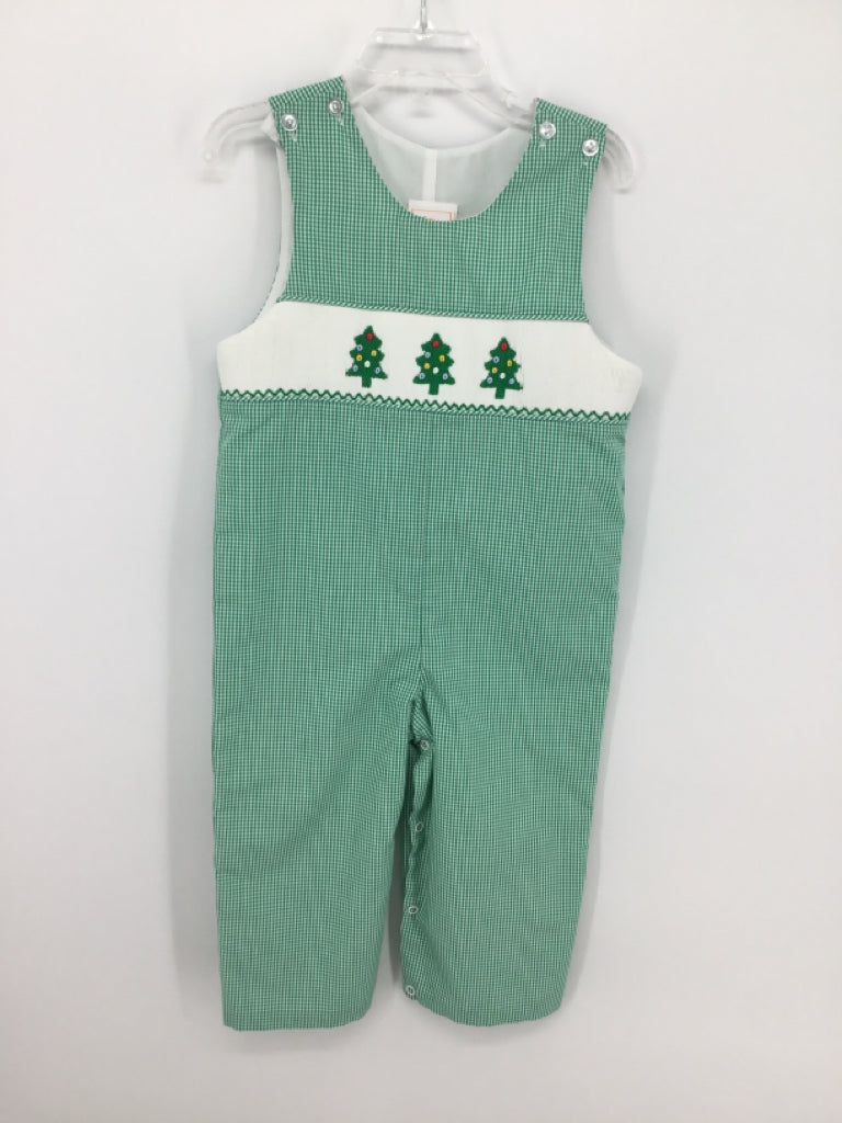 Stitchy Fish Child Size 2 Green Christmas Outfit
