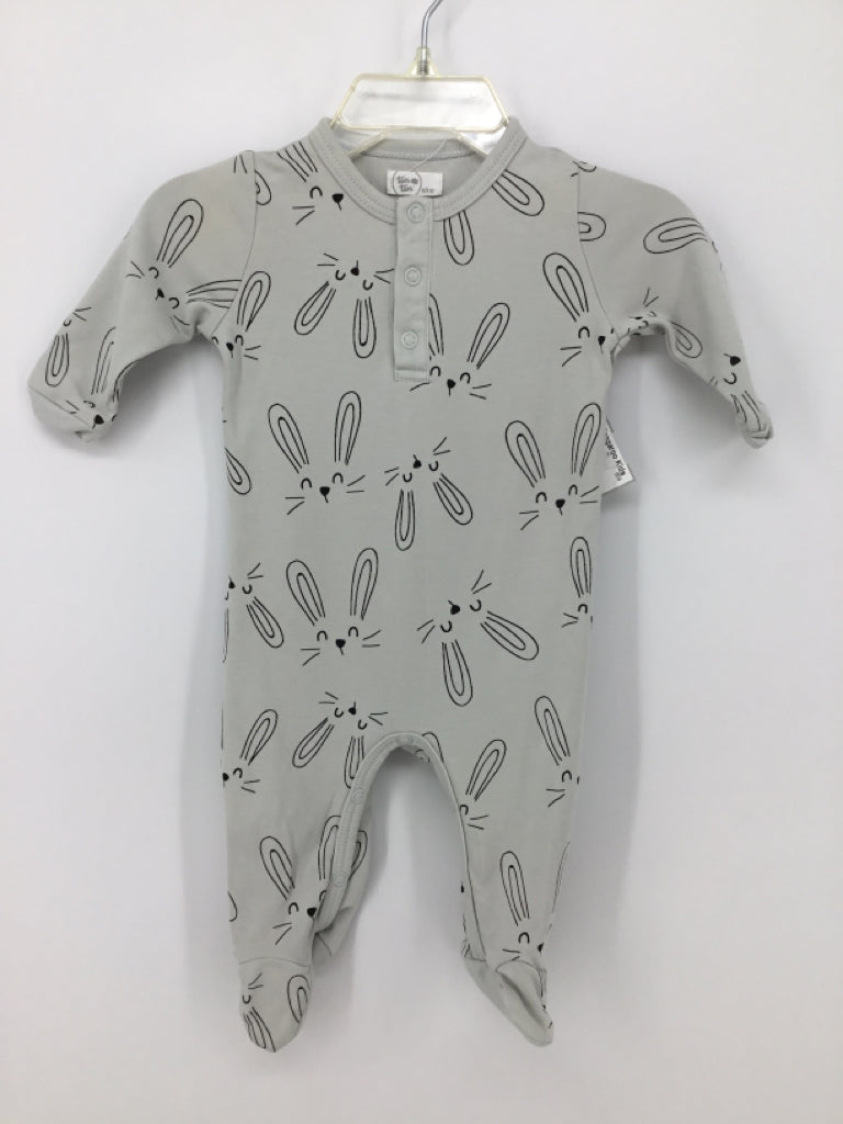 Tun Tun Child Size 0-3 Months Green screen printed Outfit - boys