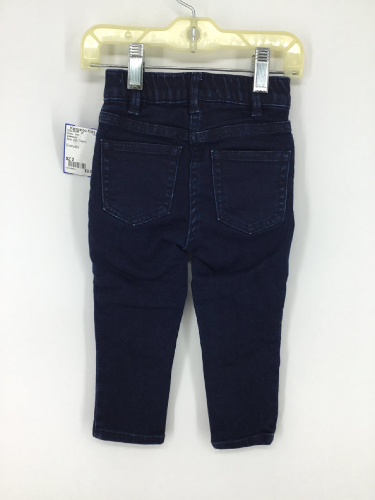 Crewcuts Child Size 2 Blue Solid Jeans - boys