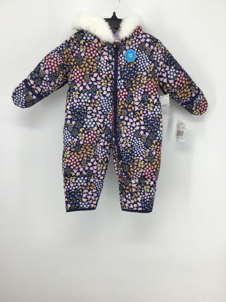 Carter's Child Size 3-6 Months Purple Outerwear - girls
