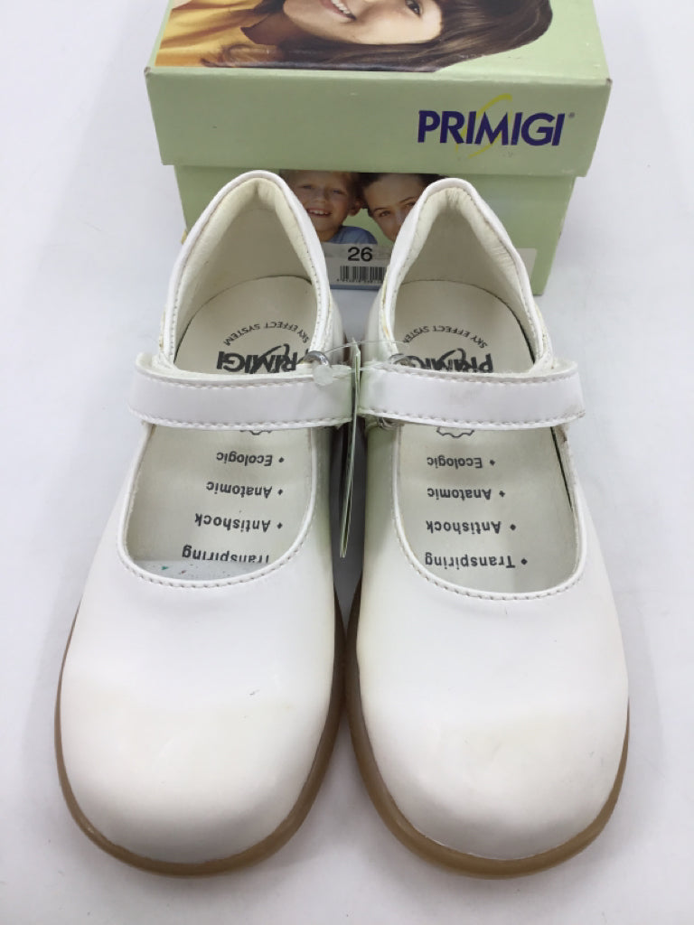 Primigi Child Size 9.5 Toddler White Sneakers