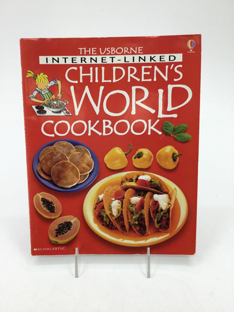 Usborne Books Children's World Cookbook Paperback Book