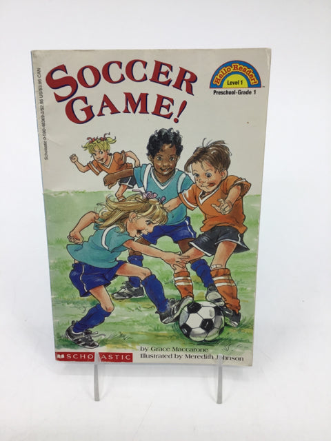Hello Reader! Soccer Game Paperback Book