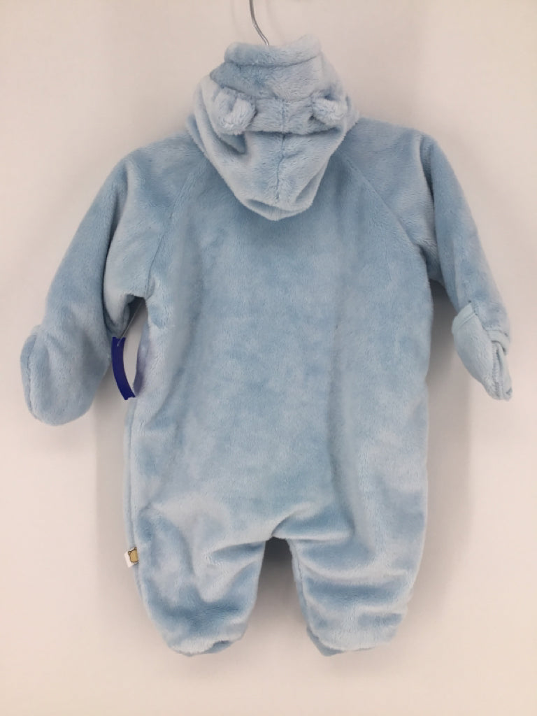 Disney Child Size 3 Months Blue Solid Outerwear - boys