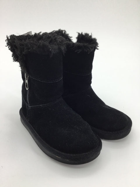 Ugg Child Size 2 Youth Black Rain/Snow Boots