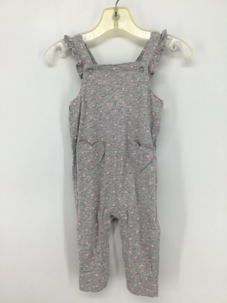 Carter's Child Size 6 Months Gray Outfit - girls