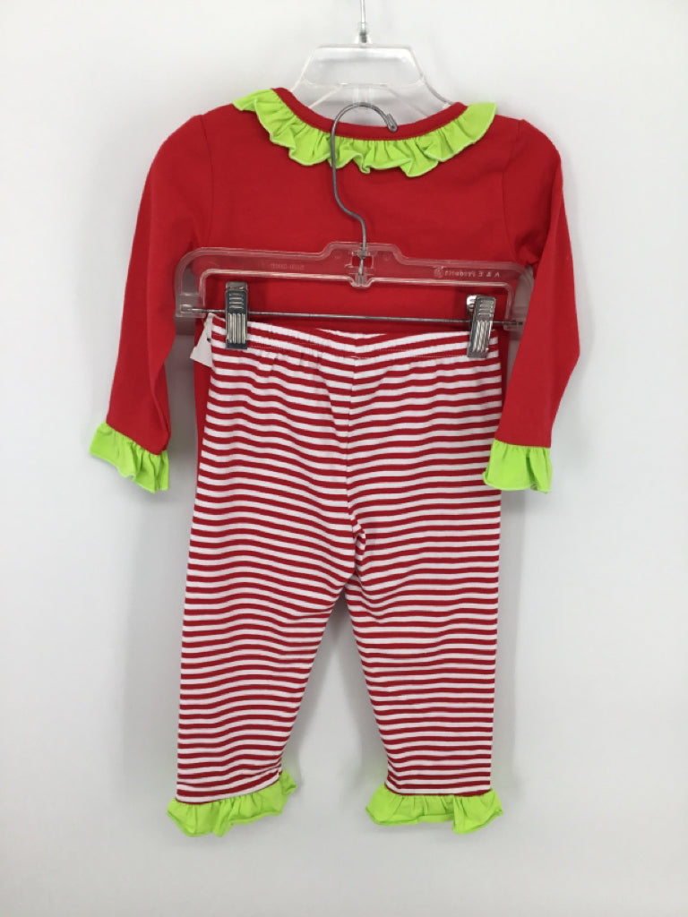 BB Kids Child Size 18 Months Red Christmas Outfit