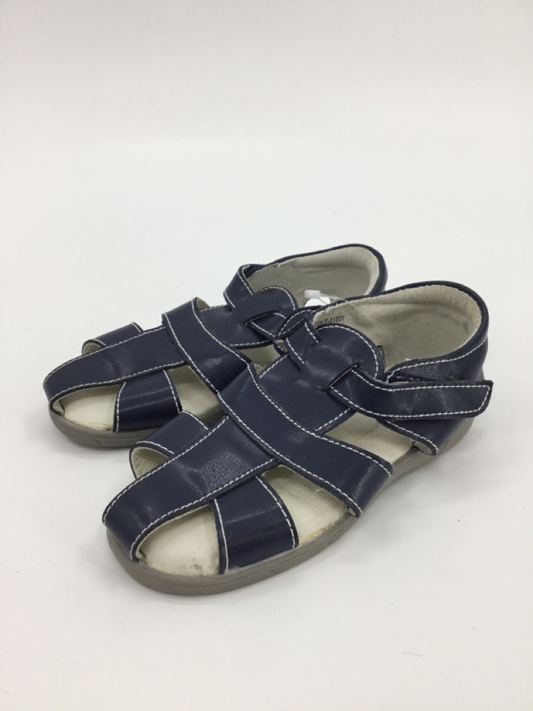 Navy sandals hot sale size 8