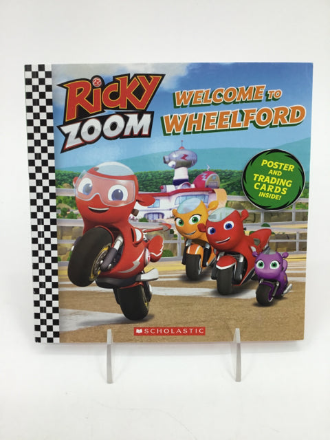 Scholastic Ricky Zoom Welcome to Wheelford Paperback Book