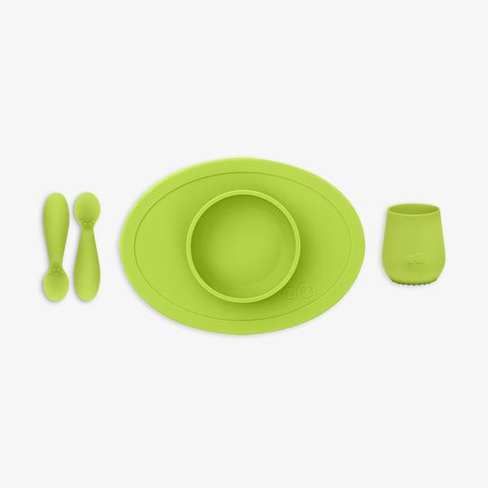ezpz - First Foods Set (Lime Green)