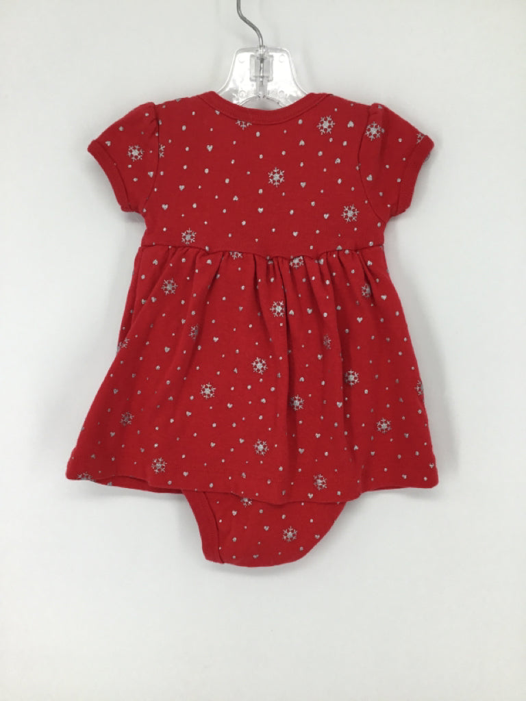 Just One You Made by Carters Child Size 6 Months Red Christmas Outfit