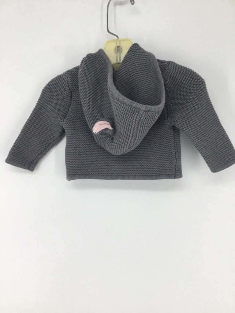 Victoria Beckham Child Size Newborn Gray Solid Sweater - boys