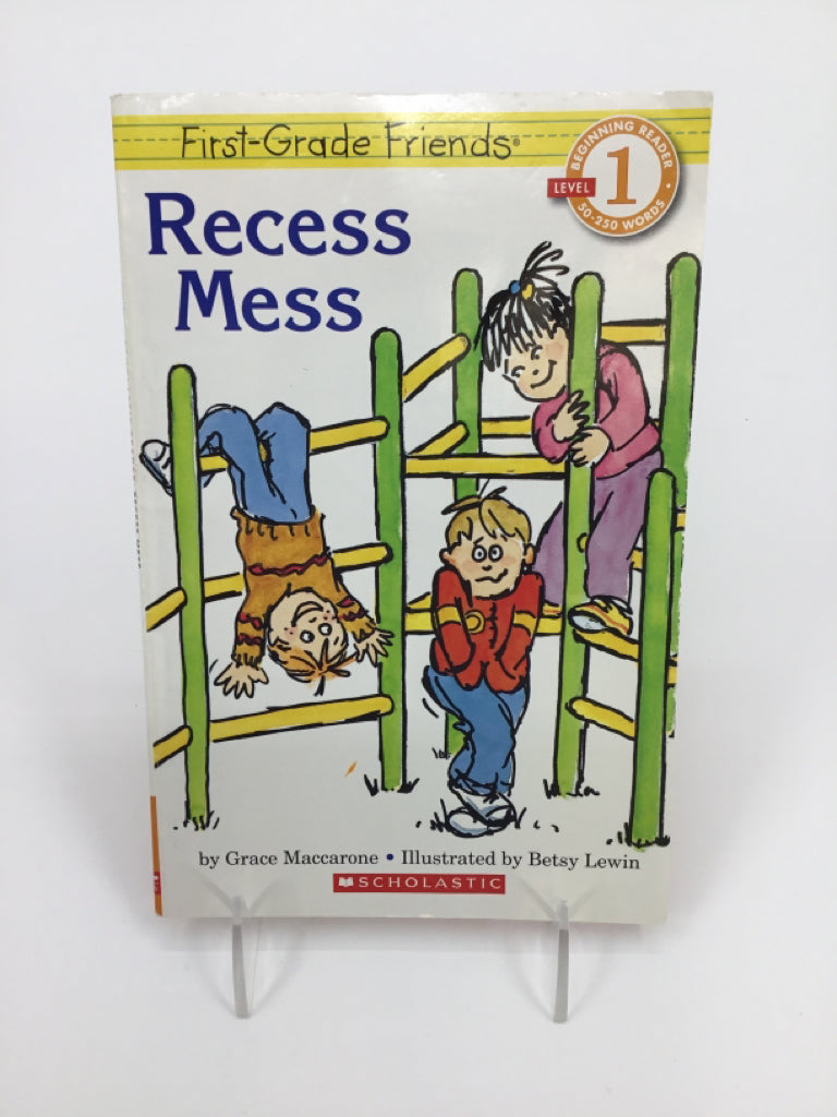 Recess Mess Paperback Book