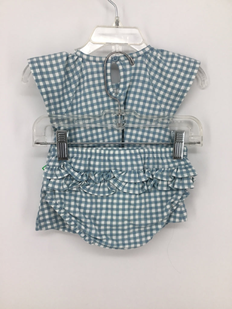 Child of Mine Child Size 3-6 Months Blue Outfit - girls