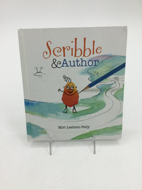 Scribble and Author Hardback Book