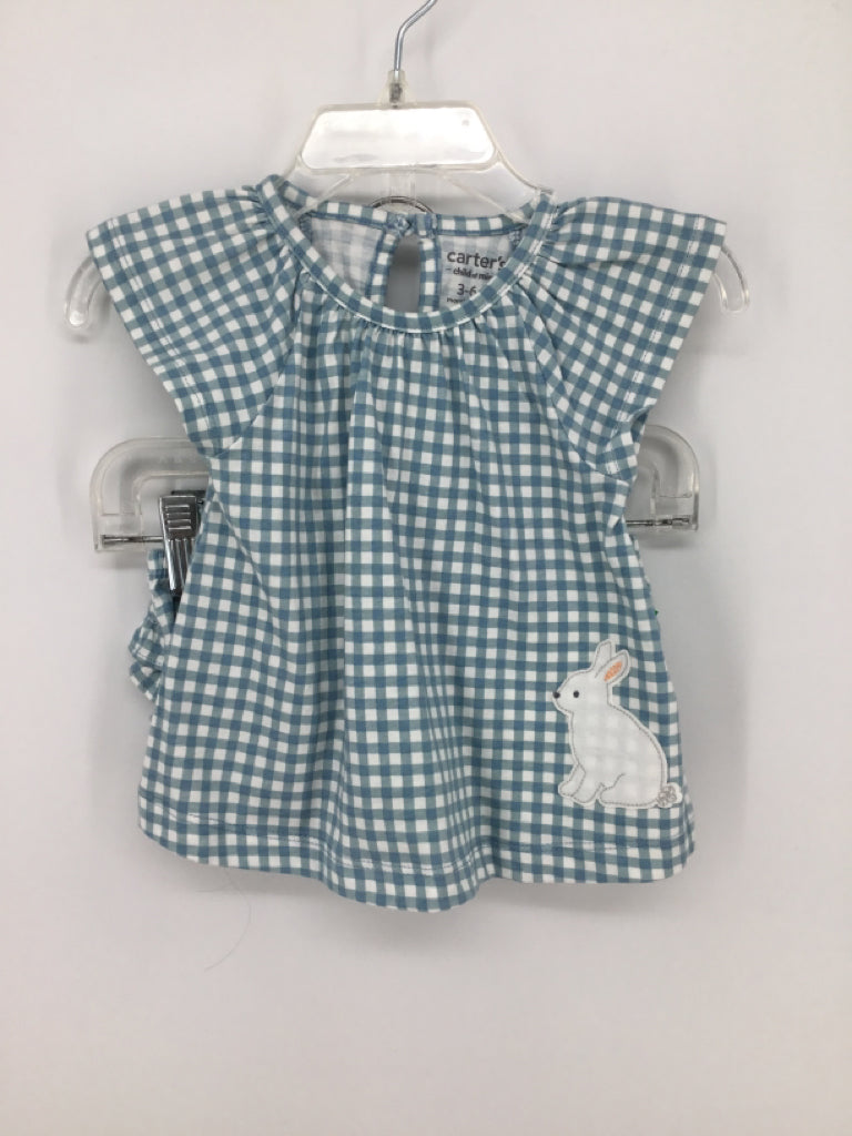 Child of Mine Child Size 3-6 Months Blue Outfit - girls
