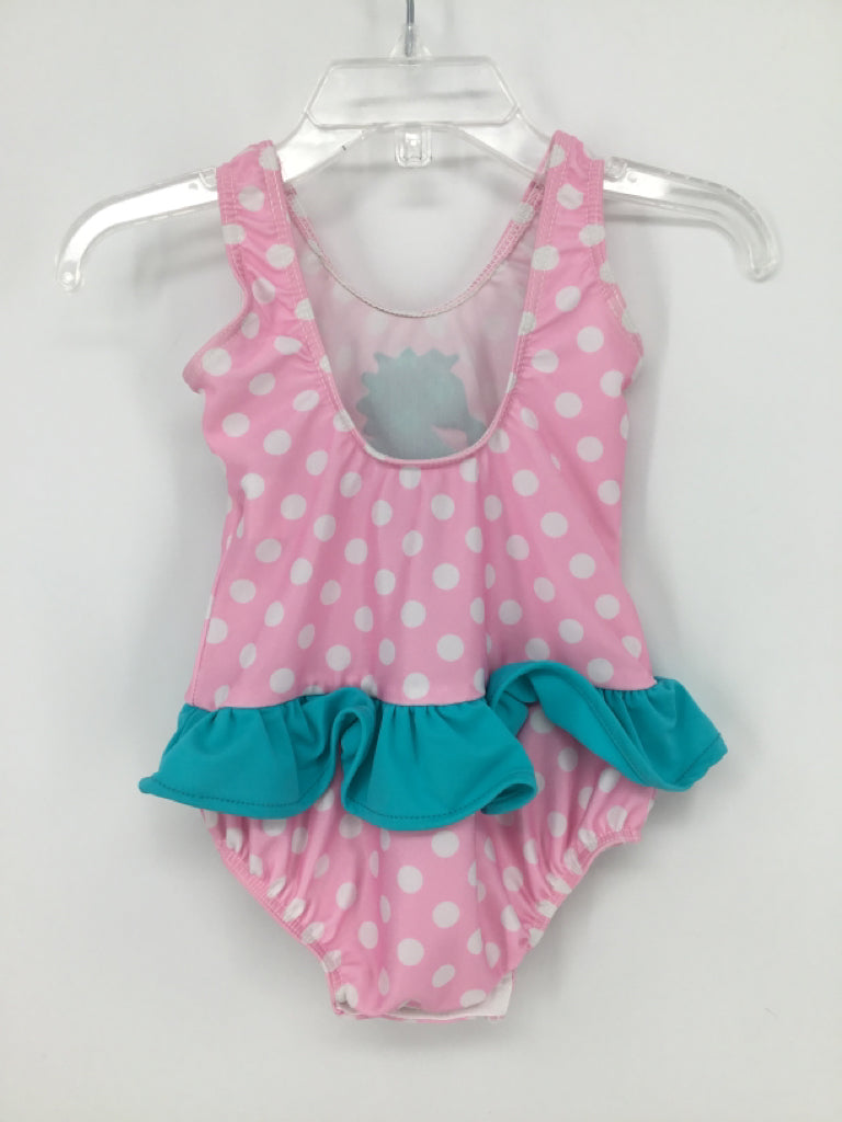 Flap Happy Child Size 6 Months Pink Swimwear - girls