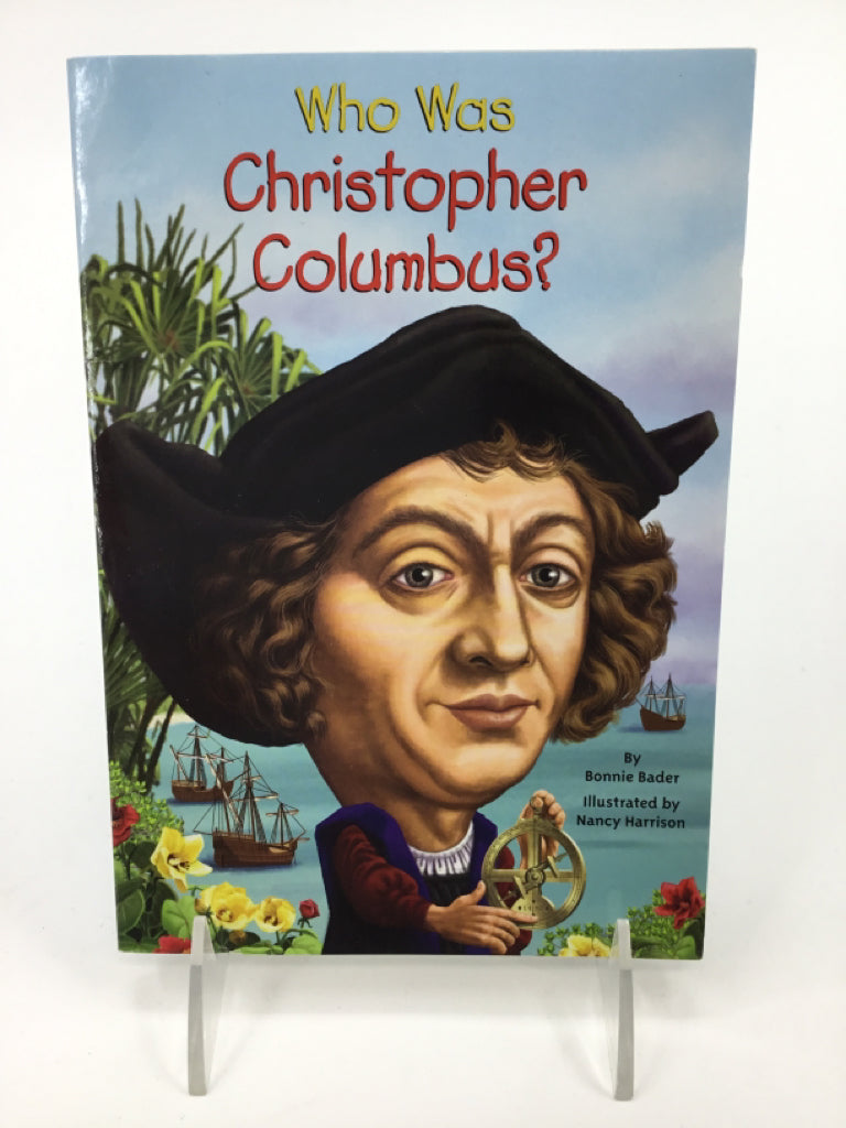 Scholastic Who Was Christopher Coloumbus Paperback Book
