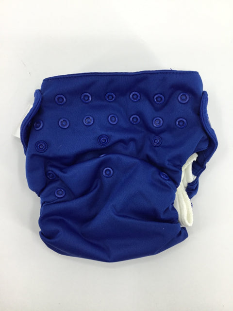 Bum Genius Child Size One Size Blue Solid Elemental Cloth Diaper