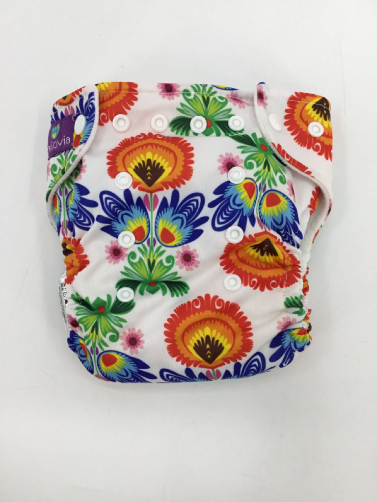 Milovia Child Size One Size Multi-Color Print Pocket Cloth Diaper