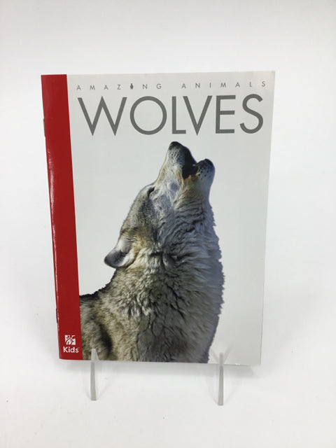 Amazing Animals Wolves Paperback  Book
