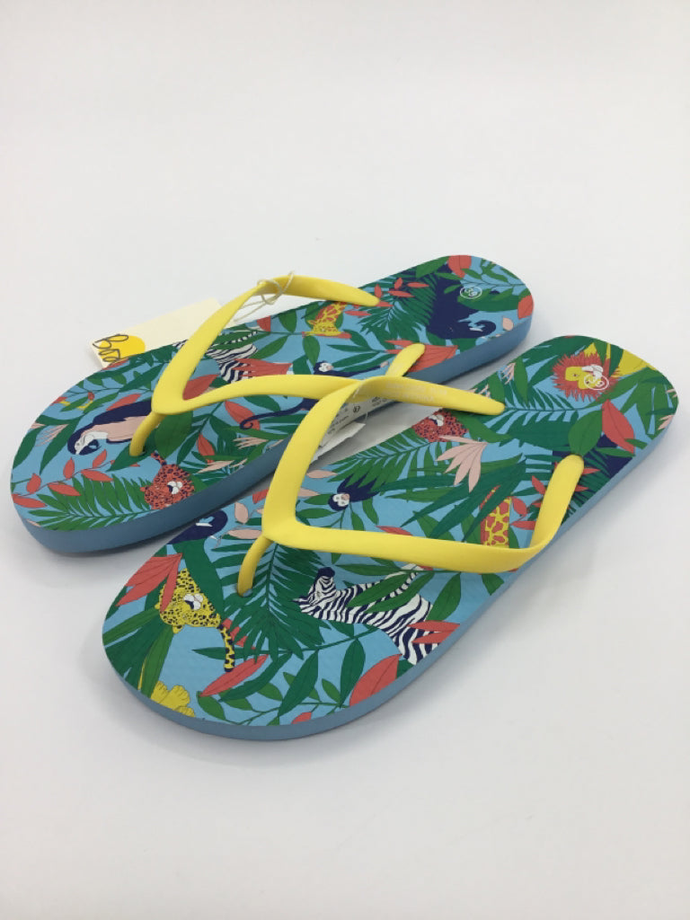 Boden Child Size 5 Youth Multi-Color Sandals/Flip Flops