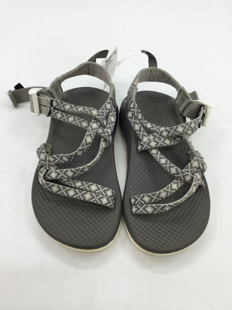 Chaco Child Size 12 Gray Sandals/Flip Flops