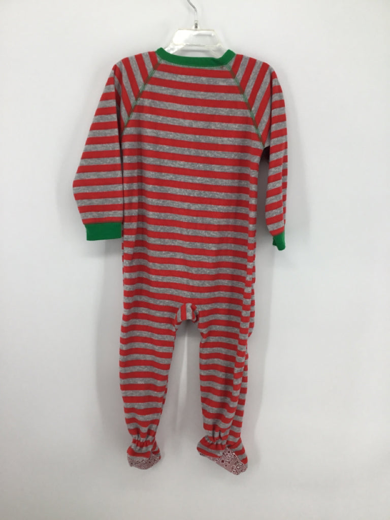 Just One You Made by Carters Child Size 3 Red Christmas Sleeper